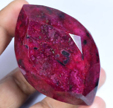 722.5 Ct Natural Huge Red Ruby Certified Marquise Museum Grade Treated Gemstone