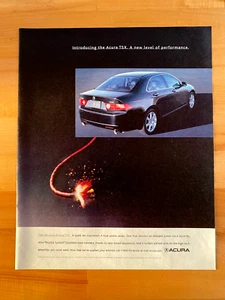 2002 Vintage Print Ad Acura TSX 10"x12" - Picture 1 of 1
