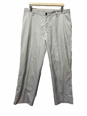 Adidas Pants Mens 436x30 Gray Climalite Slacks Golf Pants Outdoor Sports - Image 1 of 4