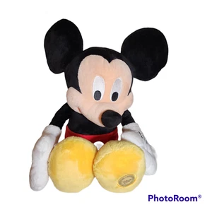 Disney Collections Mickey Mouse Plush W818-7201-5 Red Shorts 18" - Picture 1 of 3