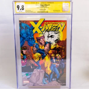 Astonishing X-men #1 Jim Lee 1:1000 CGC SS 9. 8 Remastered | Wolverine SKETCH!   - Picture 1 of 5