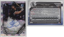 2019 Bowman Chrome Prospect Atomic Refractor /100 Steele Walker #CPA-SW Auto