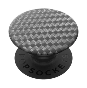 PopSockets PopGrip Phone Grip Expanding Stand Mount Hold Swap - Carbonite Weave - Picture 1 of 12