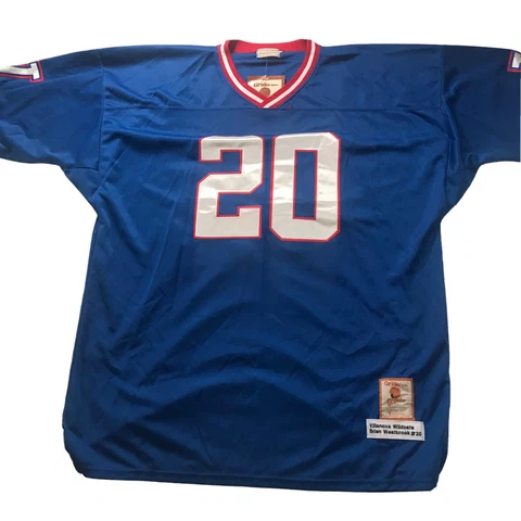 NWT Gridiron Greats Villanova Wildcats Brian Westbrook #20 Jersey Size 56 Blue Cover