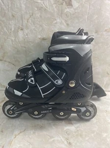 Huihong ABEC-7 Lame a rullo per bambini nere taglia L 39-42 - Foto 1 di 14