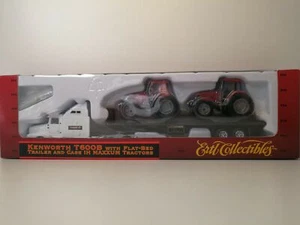 Ertl Kenworth T600B Truck & Trailer mit Traktoren 1:87 HO Zug  Industriedepot_24 - Bild 1 von 1