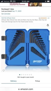 In Power Complete Allen Wrench Set - Picture 1 of 1