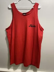 Nuevo de lote antiguo Hobie rojo sin mangas Slam It baloncesto EE. UU. talla L años 90 - Imagen 1 de 9