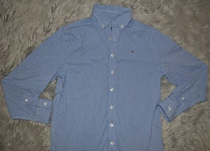 VINEYARD VINES Whale Shirt Blue White Check L (16) - Picture 1 of 1