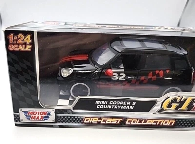 GT Racing Mini Cooper S Countryman 1:24 Scale Diecast Collection Motor Max - Image 1 of 4