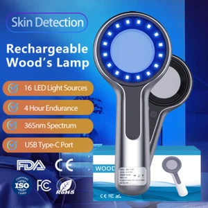 Woods Lampe für Hautanalysegerät mit Lupe Gesichtsvergrößerung Beauty Kit - Bild 1 von 14