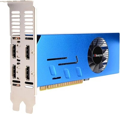 Placa de vídeo GTX 750 Ti 4GB 4 monitores com resolução bloqueada, GDDR5 128-Bit - Imagem 1 de 4