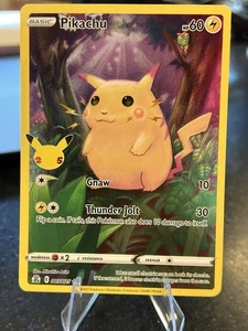 Pokemon TCG - Pikachu 5/25 - Celebrations 25th - Holo Rare - MINT - Picture 1 of 2