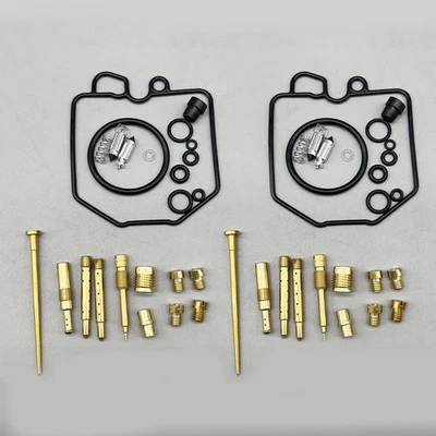 2x Kit Reconstrucción Reparación Carburador PARA HONDA CB400T CB400N HAWK CB 400T Kit Carburador Foto 1 de 4
