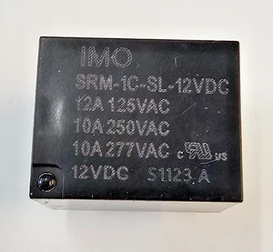 SRM-1C-SL-12VDC Relé de Uso General Sin Enganche SPDT, 12 VDC, 10 A - Imagen 1 de 6