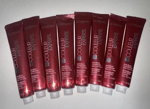 8) NEU LOREAL COULEUR EXPERTE 3 ANTI MESSING ZUSTAND MIT KÜHLEN TÖNEN JE 1,7 UNZEN - Bild 1 von 1