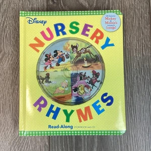 Disney Nursery Rhymes ReadAlong Storybook and CD by Disney Books (2011,... - Picture 1 of 5