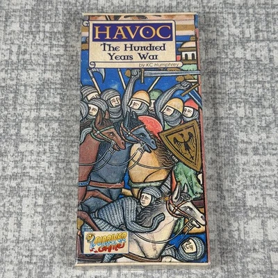 HAVOC La Guerra de los Cien Años Juego Por KC Humphrey Sunriver Juegos Sellado ¡NUEVO! Foto 1 de 4