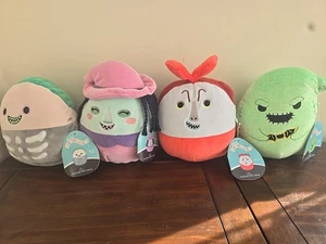 The Nightmare Before Christmas Squishmallows Halloween Lock Shock Barrel Boogie - Picture 1 of 4