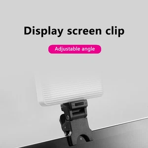 Laptop Computer Display Monitor Mini Lamp Holder PC Screen Light Stand Bracket - Photo 1/12
