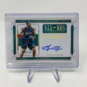 2024-25 Immaculate Grant Hill National Treasures All-NBA Signatures Auto /10 - Picture 1 of 2