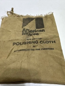 "Paño de pulido vintage tratado con cera American Motors coleccionable 18""x20""" - Imagen 1 de 2