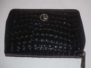 Geldbörse - Portemonnaie - L. Credi - Schwarz - Picture 1 of 5