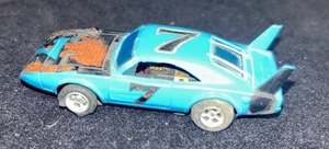 Vintage Aurora AFX Dodge Daytona Charger Superbird #7 - Blau - Bild 1 von 5