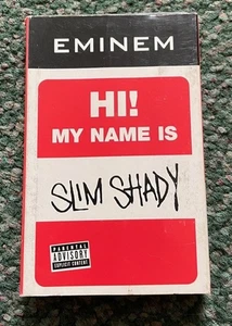 Eminem Hi! My Name Is Slim Shady Single Cassette - Picture 1 of 2