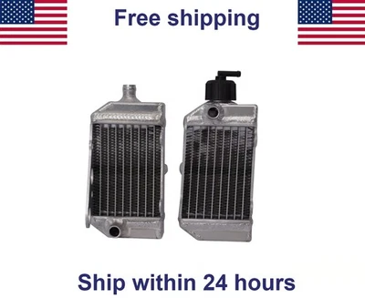 Radiador de alumínio Fit 2012-2019 KTM 50 SX SXS 2013 2014 2015 2016 2017 - Imagem 1 de 4