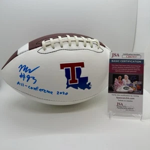 Milton Williams Autographed Louisiana Tech Bulldogs Football Signed Auto JSA - Picture 1 of 5