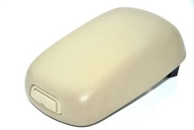 💎 Kia Optima 2006-2008 beige consola central cuero reposabrazos tapa conjunto OEM Foto 1 de 4