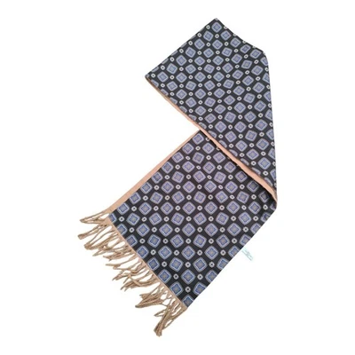 Men’s  Tootal-Style  Vintage Pattern Scarf 60's Pattern Dapper Mod S21 - Image 1 of 4