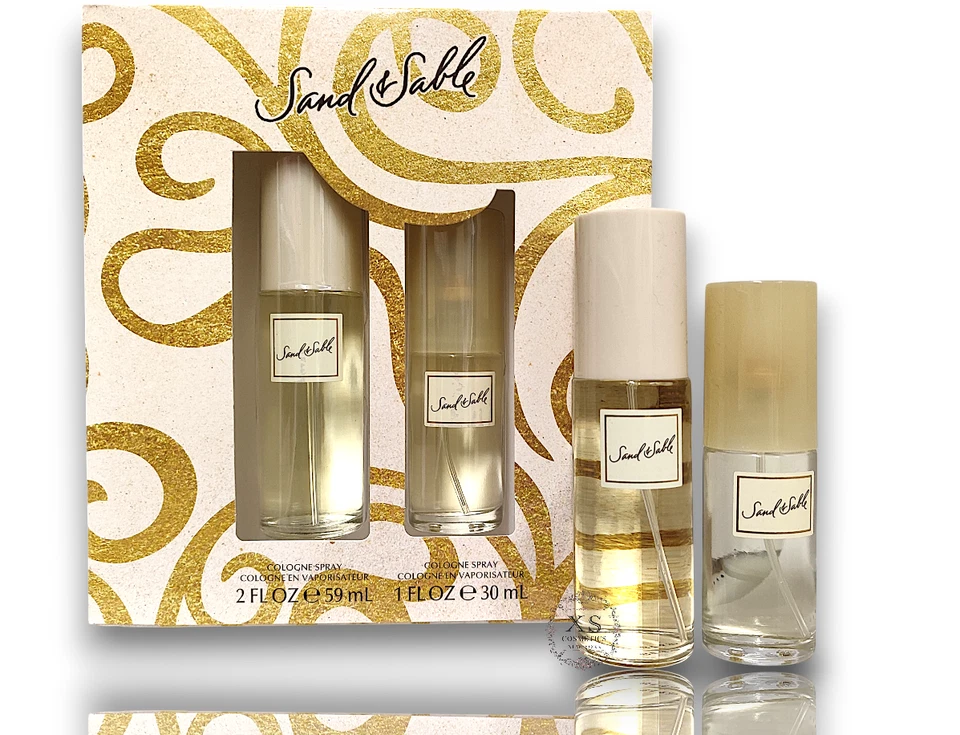 Juego Sand and Sable de Coty spray de colonia de 2 oz y spray de 1 oz NUEVO FRESCO Foto 1 de 1