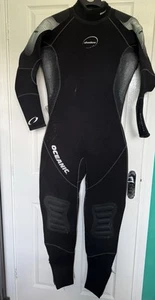 Oceanic Shadow Titanium full length Wetsuit XL and accessories - Picture 1 of 8