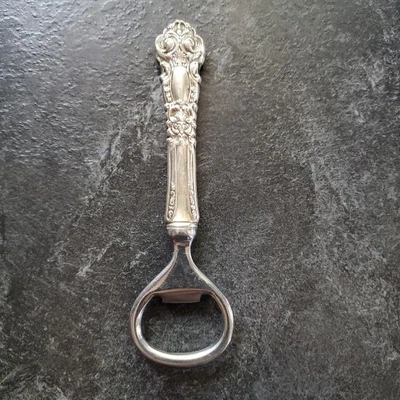 Abrebotellas Francés Renacimiento-Caña y Bartón Mango Esterlina 5 3/8" #314 B Foto 1 de 2