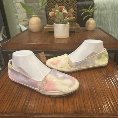 NEW Reef Women's Shoes Sz 8 Bella Costas Summer Tye Dye Quilted Sole Slip Ons - Image 1 of 4
