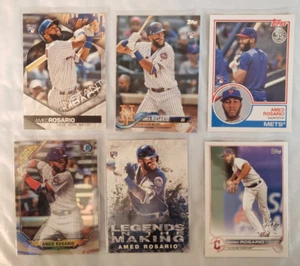 Amed Rosario 6 ct lot w/ Topps RC Variation Retro Legends Bowman Chrome ROY etc - Picture 1 of 1