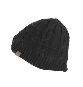 SealSkinz Waterproof Cold Weather Cable Knit Beanie Hat