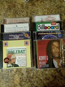 Lot Of 8 Assorted Christmas Cd's Used But In Good Condition - Picture 1 of 11