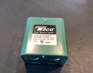 NEW Taco LTA-2 120 VAC Low Water Cutoff w/ Auto Reset (LTA1203S-2) LWCO Cut-Off - Picture 1 of 4