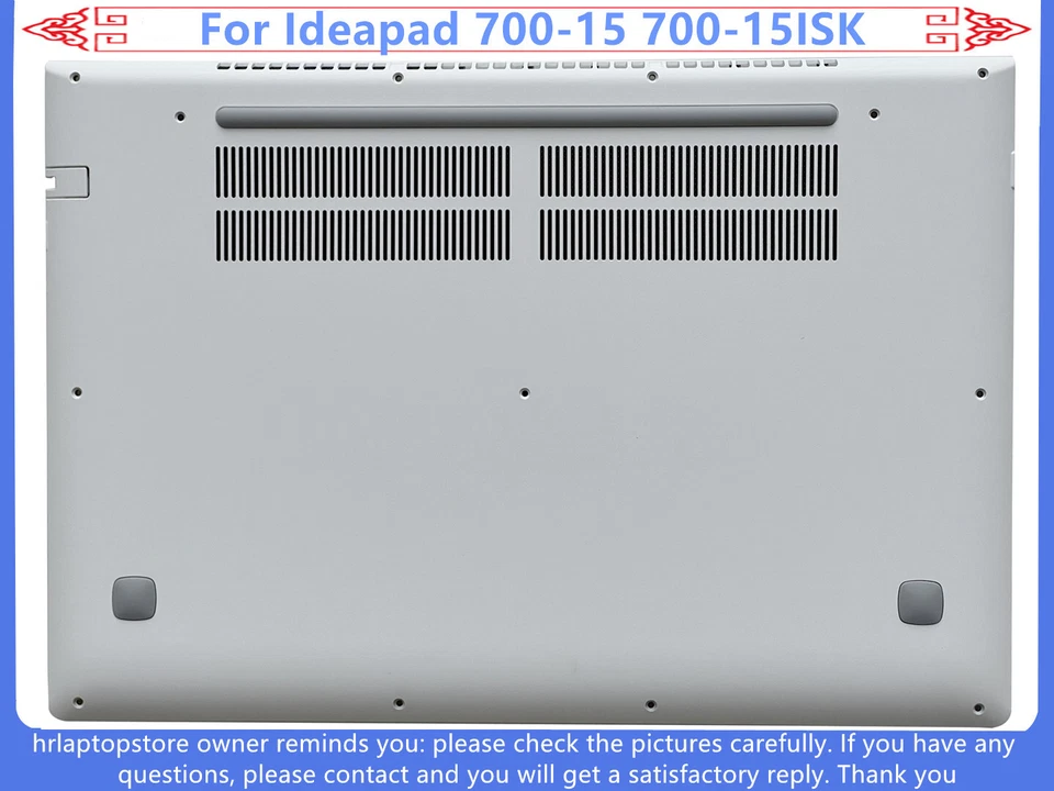 Nueva cubierta trasera LCD / funda inferior base baja para Lenovo Ideapad 700-15 700-15ISK Foto 1 de 1