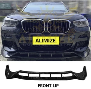 FÜR BMW X3 G01 2017 - 2021 M SPORT PERFORMANCE LIPPE SPLITTER VOLANT GLANZ SCHWARZ - Bild 1 von 7