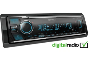 Kenwood KMM-BT506DAB Autoradio média numérique. Bluetooth et radio numérique DAB - Foto 1 di 1