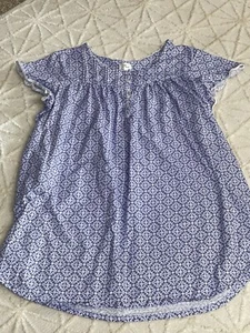 Aria Collection Soft Night Gown Size 3X Women's Sleepwear 100% Cotton - Picture 1 of 8