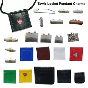 Taweez Neck case Amulet Leather-ish Tawiz pouch with sting spiritual Cure (New) - Picture 1 of 12