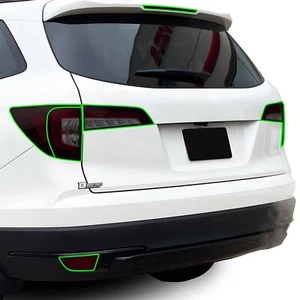 Fits Honda Pilot 2016-2022 Taillight Tail Light Precut Smoked PPF Tint Film - Picture 1 of 5