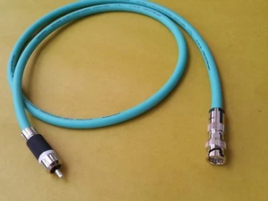 Furutech 75Ω GF RCA TO BNC Coaxial Cable Wire HIFI Digital Audio Silver Plated - Picture 1 of 4