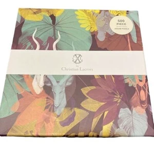 Christian Lacroix 500 Piezas Galison Rompecabezas Floral Antílope 20x20 Nuevo - Imagen 1 de 11