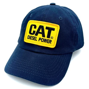 Youth Size - Caterpillar CAT Diesel Power Vintage Patch Hat - Adjustable Kids - Picture 1 of 10